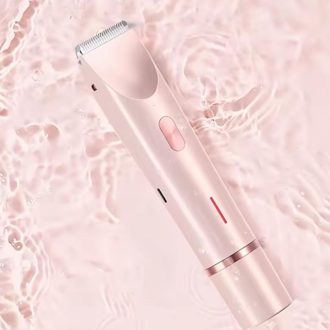 GlowTrim™ – Der sanfte Rasierer, den Frauen lieben (2-in-1 Design)